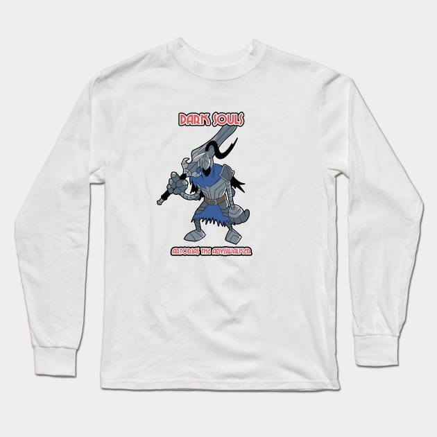 ARTORIAS IN CUPHEAD STYLE! Long Sleeve T-Shirt by Mustakro